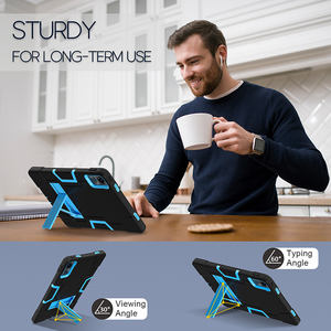 เคสป้องกันสำหรับเด็กที่มีขาตั้ง2023 11นิ้วดีไซน์หุ่นยนต์ทำจากซิลิโคนมีขาตั้งอยู่ด้านหลัง - Product Image 4