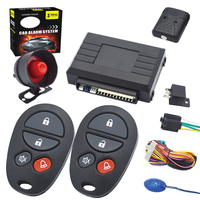 Système d'alarme de sécurité unidirectionnel intelligent pour véhicule, kit universel de contrôle centralisé à distance pour voiture DC12V