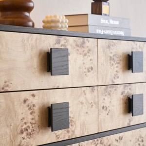 Modern Nordic Style Large Capacity Living Room Storage Cabinet Villa Dining Room Wood Sideboard With <b>6</b> <b>Drawers</b> K105 Nordic Style - Product Image 6