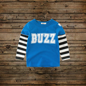 Camiseta Casual de Manga Larga para Niños, 100% Algodón, Secado Rápido y Suave, Cuello Redondo, Tallas Grandes para Niños de 3 a 7 Años - Product Image 3