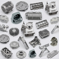 Composants de fonderie en alliage d'aluminium moulé sous pression OEM personnalisés, inspection complète, retour sur investissement élevé, fabrication de pièces moulées sous pression en aluminium