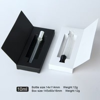 Coffret de bouteille de parfum de luxe de 10ml carton laminé mat pour huile de vernis à ongles soins de la peau sérum cils cosmétiques huiles