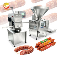 Mesin Pembuat Sosis Vakum Otomatis ORME Industrial Embutidora Chorizo, Mesin Pengisi Sosis Elektrik