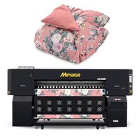 Máquina Impresora Mimage de 1800 mm y 8 Cabezales de Alta Velocidad I3200 para Sublimación en Telas, Cortinas, Mantas, Textiles y Sábanas