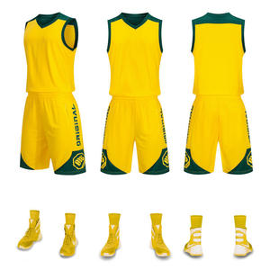 Maillot de basketball unisexe en polyester à manches courtes et col en V, modèle 863, vente en gros, haute qualité 2K # - Product Image 4