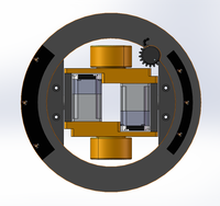 Plutools 400W Unités de roue différentielles 85mm pour pièces d'équipement de manutention de stationnement intelligent AGV