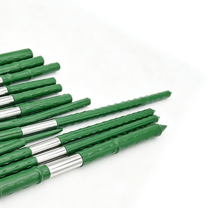Sunsbuild 8mm PE Coated Steel Plant Support Stakes Garden <b>Trellis</b> Poles for Tomatoes, Vegetables, <b>Flowers</b> and Climbing Plants - Product Image 3
