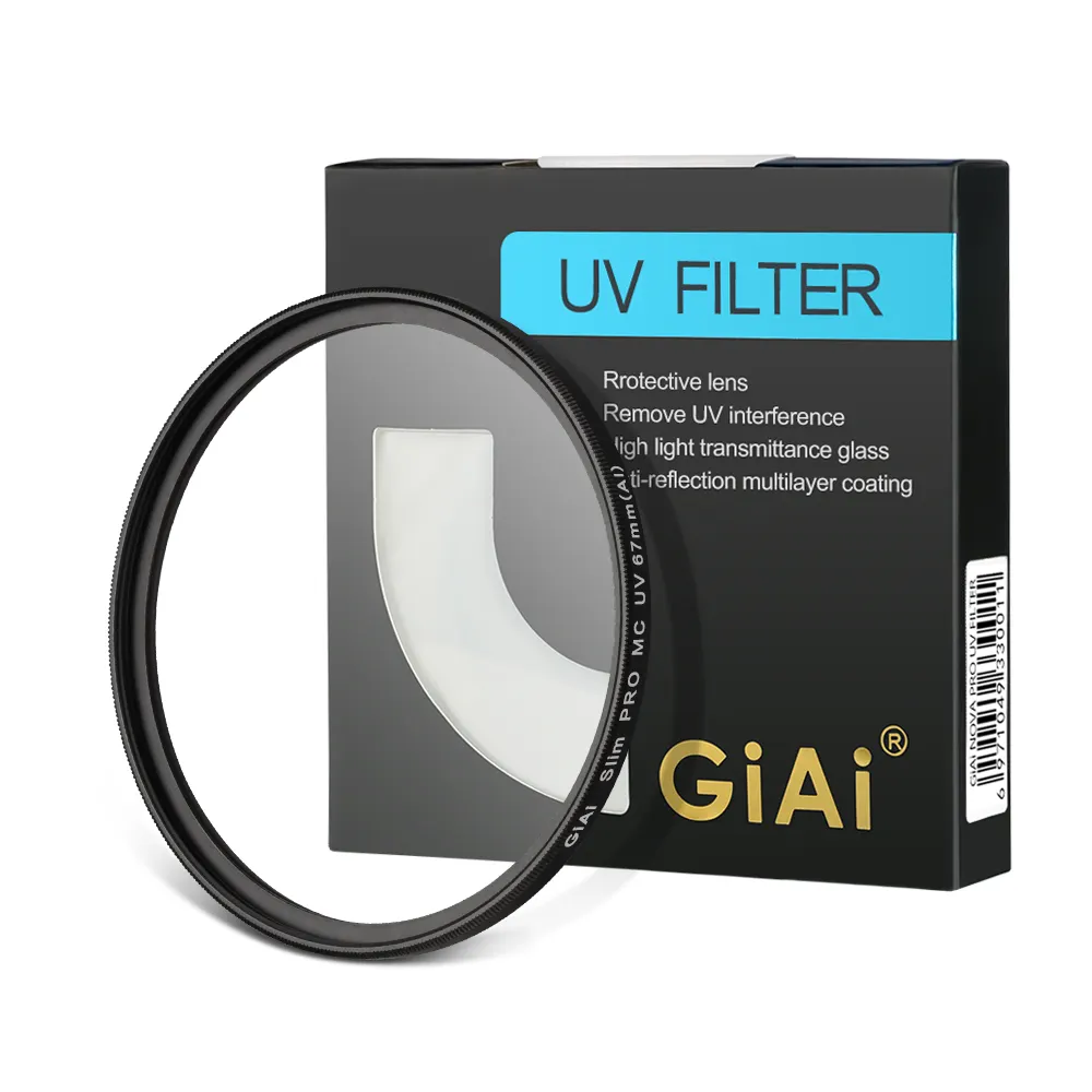 GiAi 67mm UV filter camera 18-layer nano coated camera filter