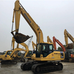 Excavadora de cadenas usada de Japón 200-8 en venta, alto momento de carga, motor Isuzu, componentes hidráulicos Bosch Rexroth, 6 meses de garantía - Product Image 1