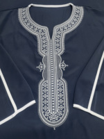 2026 Thobe traditionnel brodé pour hommes arabes, Boubou, Jalabiyas, Gandoura, Thobe pour hommes musulmans, Thobes marocaines, Vêtements islamiques, Thobe