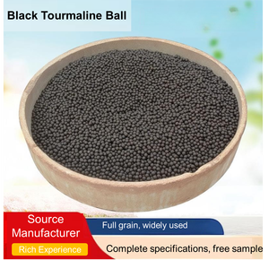Billes en céramique de tourmaline, directement de l'usine, non métalliques, pour le traitement de l'eau et la santé, billes en céramique de tourmaline noire - Product Image 6