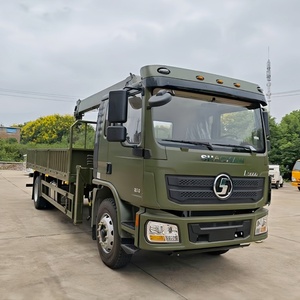 รถบรรทุกติดเครน Shacman 4x2 ขนาด 6 ตัน 7 ตัน 8 ตัน รถเครนไฮดรอลิก รถตักเครน - Product Image 2