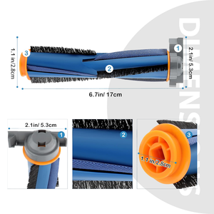 Vervanging van de hoofdrolborstel Geschikt voor Sharks AV2501 RV2500 Robotstofzuiger Reserveonderdelen Productie Accessoires - Product Image 2