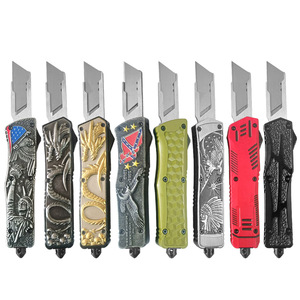 Drawell tự động otf tiện ích dao với thay thế nhanh chóng lưỡi SK5 10 thêm lưỡi hành động kép otf tiện ích Hộp cắt - Product Image 6