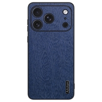 Coque de téléphone en cuir PU grain d'arbre pour Iphone 17 Air 16E 16 Plus 15 Pro Max 14 13 Pro 12 11 X XS Max XR 8 7 couverture de peau de téléphone arrière