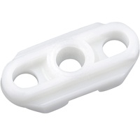 Clip de fixation en nylon blanc pour lève-vitre de porte avant 20369894