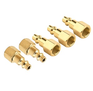 Raccord à visser pour tuyau d'air vers raccord <span class=keywords><strong>femelle</strong></span> à flare <span class=keywords><strong>1</strong></span>/<span class=keywords><strong>4</strong></span>'' SAE 45 °   Raccords rapides industriels mâles en <span class=keywords><strong>laiton</strong></span> pour tuyaux d'air - Product Image 1