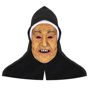 Masque <span class=keywords><strong>de</strong></span> déguisement réaliste, accessoires <span class=keywords><strong>de</strong></span> fête Cosplay, tête complète en latex pour Halloween Masque en silicone Visage Hommes Masque respirant En Silicone - Product Image 1