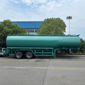 Semirremolque Cisterna de Agua Potable de Acero Inoxidable de Grado Alimenticio, 2 Ejes, 40M3, Cisterna de Combustible en Venta - Product Image 3