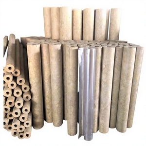 Aislamiento Térmico de Alta Densidad, Revestimiento de Lana de <span class=keywords><strong>Roca</strong></span> para Tuberías - Product Image 2