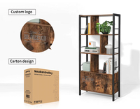 Cama Triple Alta Tipo Loft de Metal con Espacio Vacío Debajo, Diseño de Literas Escalonadas para Niños y Padres