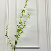 Arrangement de mariage fleurs artificielles saule des neiges dérive neige salon arrangement de fleurs branche de saule accessoires Photo