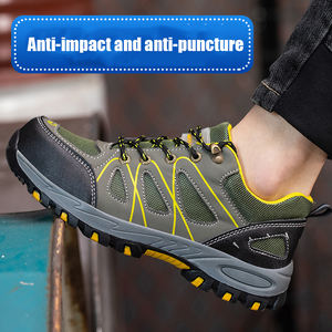 Chaussures de sécurité légères en gros à prix abordable – Chaussures de sécurité industrielles à embout d'acier pour hommes et femmes - Product Image 3