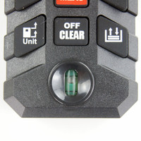 Télémètre laser industriel 100 m et mesureur de distance avec fonction de mesure de surface/volume, unités M/FT/IN