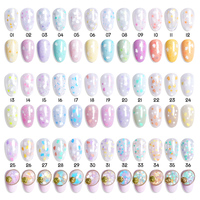 MissGel Gel Paillettes Haute Qualité Couleurs Esmaltes Semi-permanents Créez Votre Propre Marque Gel Paillettes UV pour Ongles