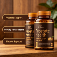 Capsules de Palmier Nain et Graines de Citrouille pour Hommes – OEM, ODM, Marque Privée, Logo Personnalisé – Complément Alimentaire 60 Gélules