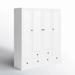 <span class=keywords><strong>Armario</strong></span> de Dormitorio de Madera Moderno y Sencillo, Económico, con Diseño Ecológico y Tamaño Personalizable - Product Image 1