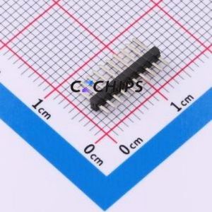 BX-PZ1.27-1-10PZZ Pin Header Through hole Component (THT),P=1.27mm Connector 1x10P 1.27mm Pin Header Through Hole - Product Image 2