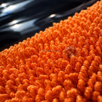 Serviette de séchage professionnelle à boucles torsadées en microfibre premium pour le detailing automobile, idéale pour les centres de lavage de voitures