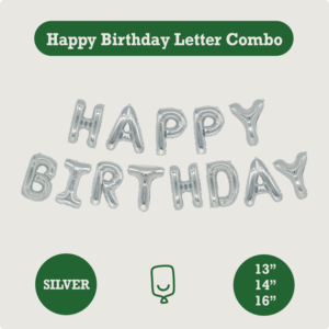 Color Liso | Feliz Cumpleaños | Happy Birthday | Globo Foil | Globo Mylar | Globo con Helio | Globo de Aluminio | Decoración - Product Image 5