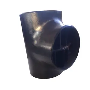ASME B16.9 acciaio al carbonio A105 A234WPB butt weld seamless sch40 sch80 sch160 closed tee