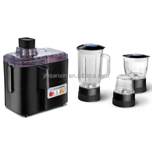 110V 220V profesyonel ev aletleri 4 in 1 yiyecek mikseri sıkacağı Blender gıda işlemci