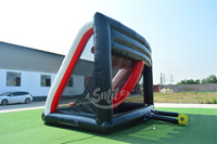 Galerie de tir de basket-ball gonflable Système d'éclairage de basket-ball IPS Jeu interactif Basket-ball gonflable Combi Sport