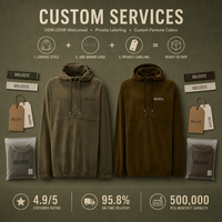 Sweat-shirt à capuche pour homme, demi-zip, décontracté, sport, unisexe, coupe classique, 400 GSM, tricoté, 100 % coton, anti-boulochage, imperméable