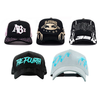 Gorras de Béisbol al por Mayor de Alta Calidad con Diseño de Jesús, de 5 Paneles, para Hombre y Mujer, con Visera Curva, de Gamuza, 100% Algodón, para las Cuatro Estaciones