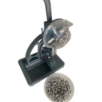 Nouvelle machine à œillets semi-automatique AYF, taille d'œillets 5,5-12 mm, pour bannières en vinyle, drapeaux, caissons lumineux, 50-80 pièces/min, garantie 1 an