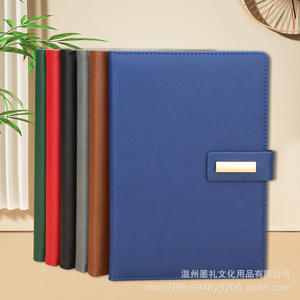 Set de Regalo de Cuaderno de un Solo Botón en Cuero PU, Personalizable con Logotipo, Grabado e Impresión, para Oficina y Negocios - Product Image 5