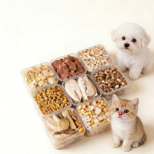 Venta Directa de Fábrica, Gránulos de Pollo Liofilizado con Arándanos, Empaque Original OEM, Golosinas para Mascotas - Product Image 1