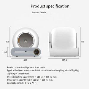 Caixa de Areia Automática Eletrônica para Gatos com Controle via Aplicativo Inteligente Mais Popular - Product Image 5