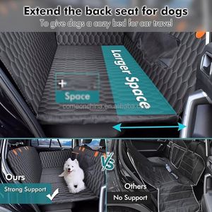 <b>Back</b> <b>Seat</b> Extender <b>for</b> <b>Dogs</b> Sturdy Waterproof NonSlip Pet Backseat Protector Mesh Window Storage Pocket SUV <b>Dog</b> Car <b>Seat</b> <b>Cover</b> - Product Image 4