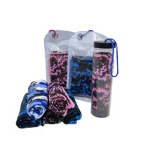 Serviette rafraîchissante instantanée personnalisée UNIQUE avec logo, sac en PVC imperméable, séchage rapide, pour le sport, le fitness, la course à pied et la randonnée
