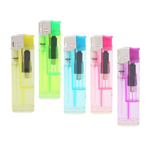 Briquet électrique jetable en plastique transparent coloré au prix <span class=keywords><strong>d</strong></span>'usine - Product Image 4