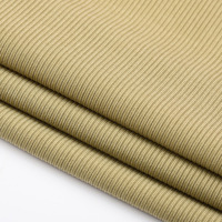 Tela de punto acanalado tipo seda helada con textura de bolsillo para pantalones de pierna ancha, vestidos tipo camiseta, camisetas interiores y ropa casual