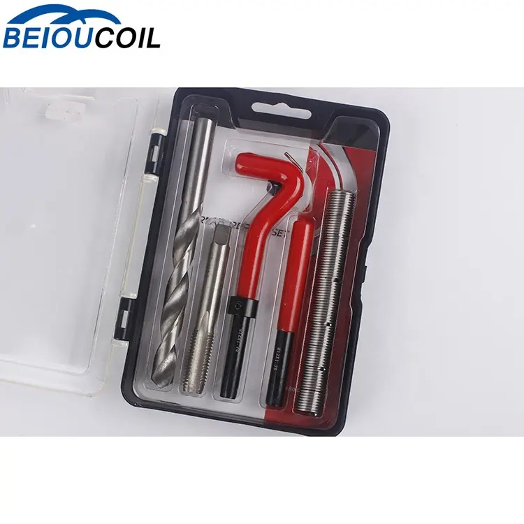 M6 Hot quality products durable metric coils thread repair kit heli coil repair tools kit