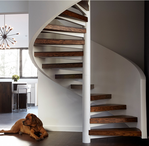 <span class=keywords><strong>Grand</strong></span> escalier en colimaçon personnalisé Escalier en colimaçon élégant avec design d'intérieur de luxe - Product Image 3