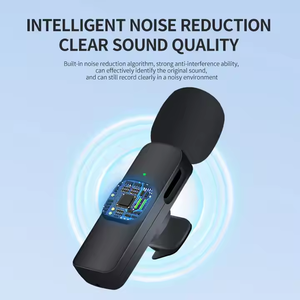 Type C Mini Lapel <b>Microphone</b> <b>for</b> Phone Podcast & Live Noise Cancelling Lightweight 2N47 Wireless Lavalier <b>Microphone</b> - Product Image 5